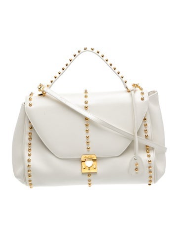 Leather Top Handle Bag