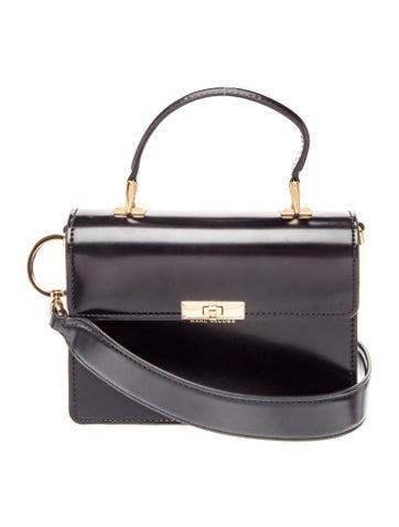 Leather Top Handle Bag