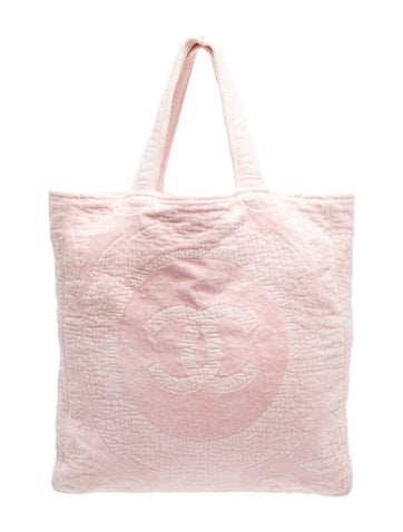Terry Cloth CC Beach Tote