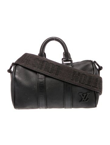 Leather Keepall Bandouliere XS