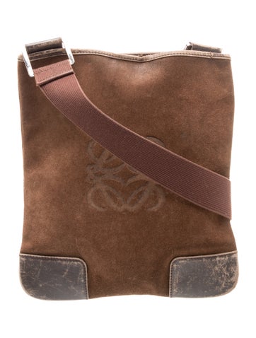 Suede Crossbody Bag