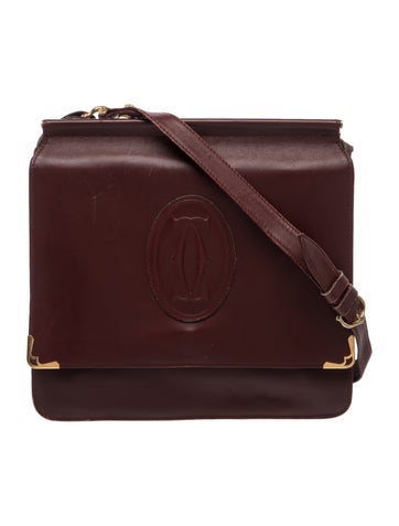 Leather Must de Cartier Crossbody