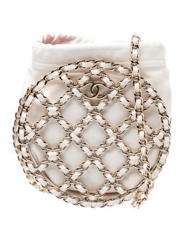 Round Caged Crossbody Bag