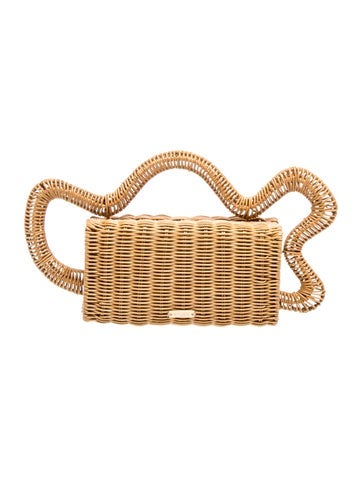 Raffia Top Handle Bag