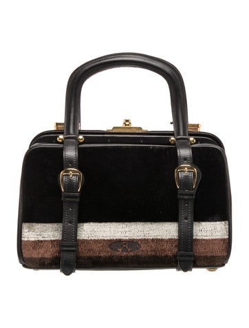 Roberta di Camerino Leather Top Handle Bag
