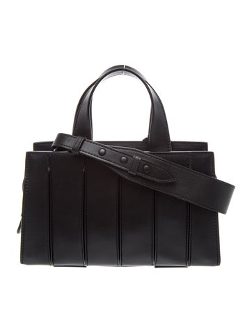 Leather Top Handle Bag w/ Tags