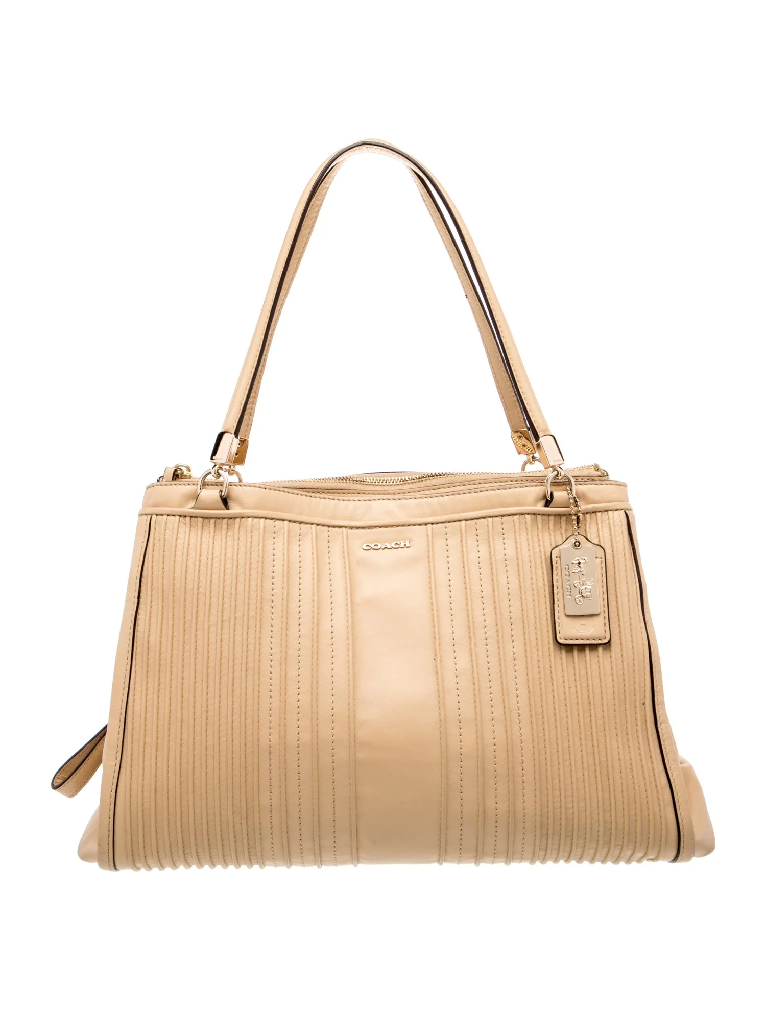 Coach Leather Shoulder Bag