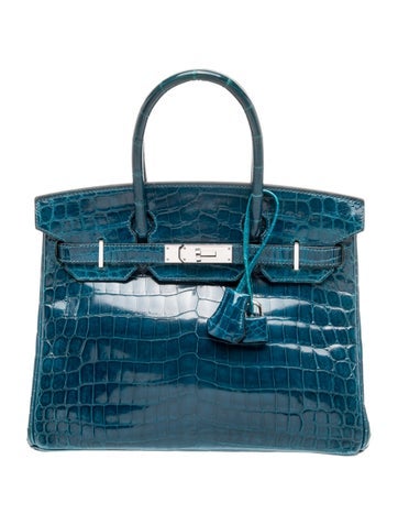 Shiny Niloticus Crocodile Birkin 30