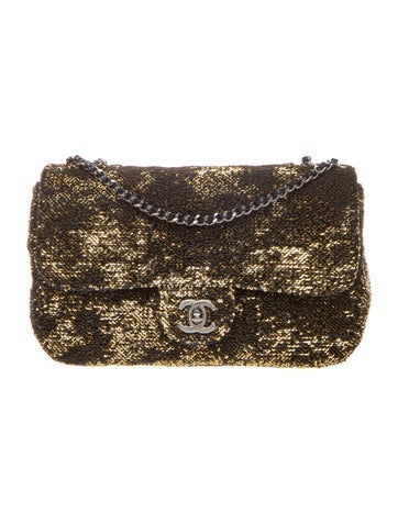 Sequin Small Single Flap