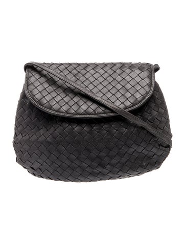 Intrecciato Intrecciato woven leather crossbody