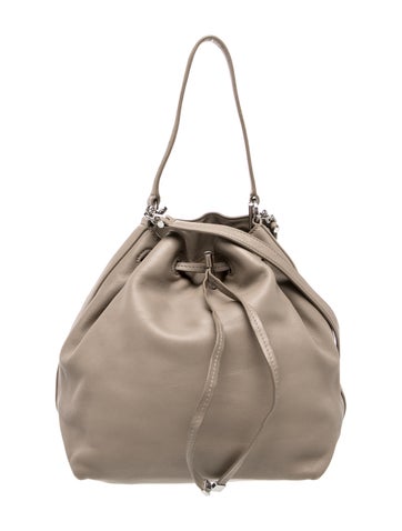 Leather Top Handle Bag
