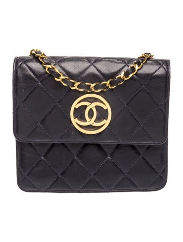 Mini CC Quilted Flap Bag