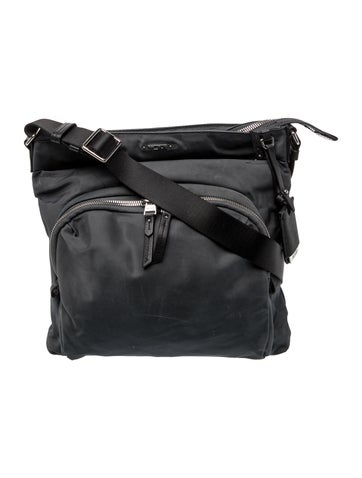Nylon Messenger Bag