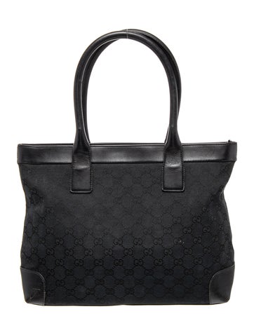 GG Canvas Top Handle Bag Vintage