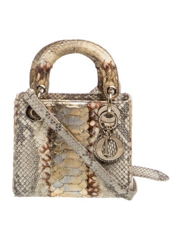 Python Lady Dior Mini