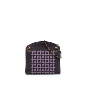 Leather Nappa Intrecciato Chain Wallet
