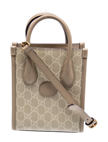 GG Supreme Top Handle Bag
