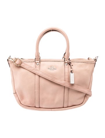 Leather Top Handle Bag