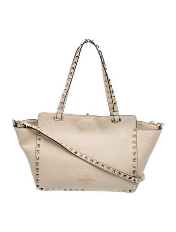 Rockstud Top Handle Bag