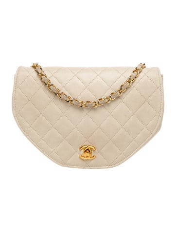 Half Moon Flap Bag