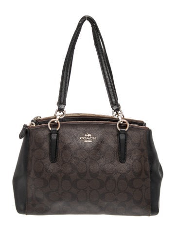 Leather Top Handle Bag