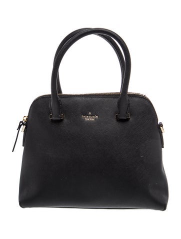 Saffiano Leather Top Handle Bag