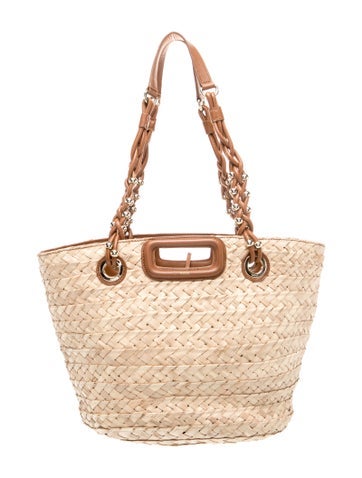 Straw Bucket Bag