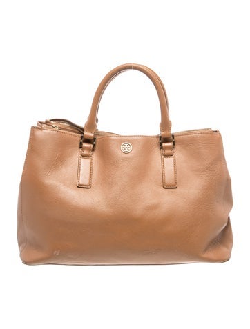 Leather Top Handle Bag