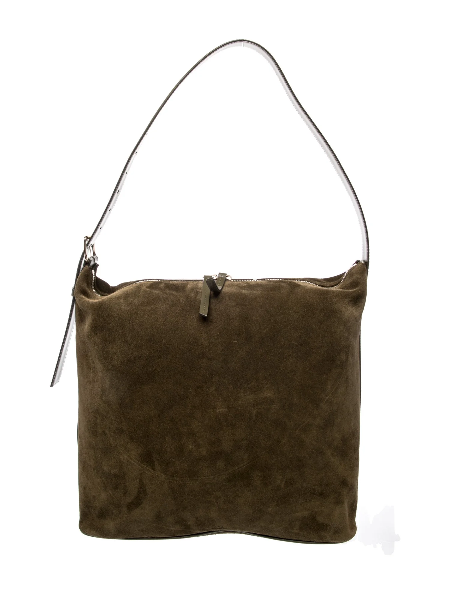 A.P.C. Suede Messenger Bag