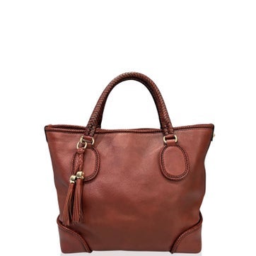Calfskin Fringe Tote