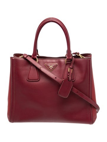 Saffiano Leather Top Handle Bag