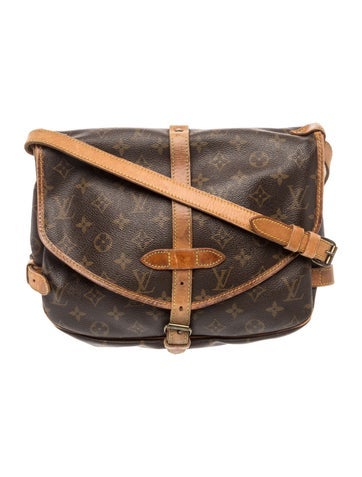 Louis Vuitton LV Monogram Saumur 30 Vintage