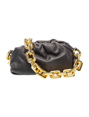 Leather Chain Pouch