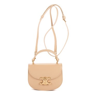 Leather Besace Clea