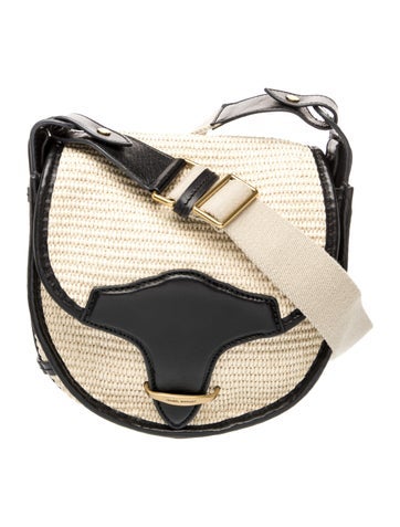 Raffia Crossbody Bag
