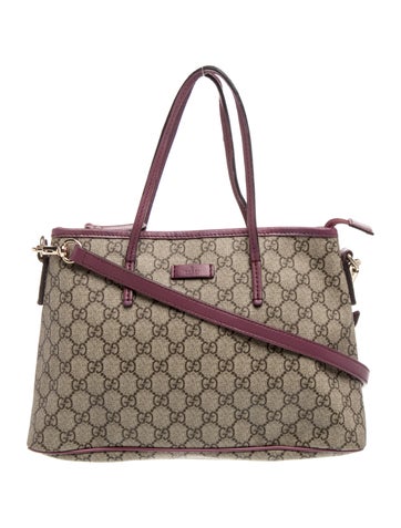 GG Supreme Top Handle Bag Small