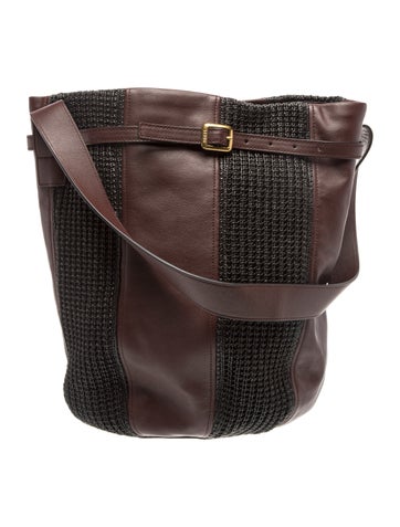 Raffia Shoulder Bag