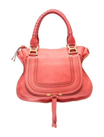 Leather Marcie Shoulder Bag Medium