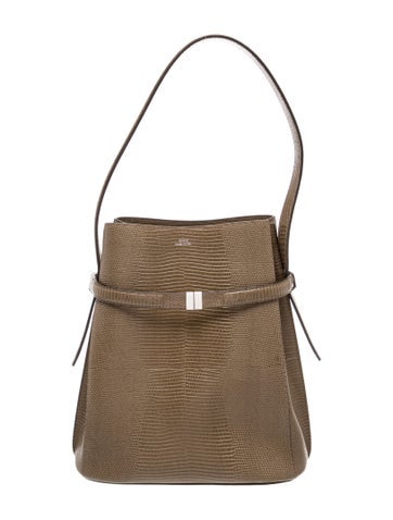 Leather Belted Bucket Medium