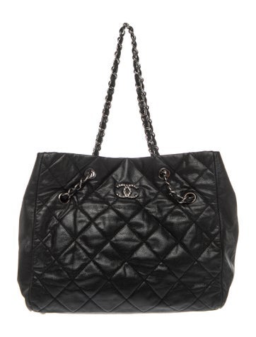 Quilted Caviar Cells Tote