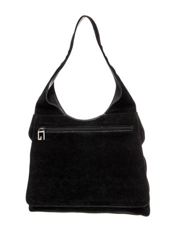 Suede Shoulder Bag Vintage