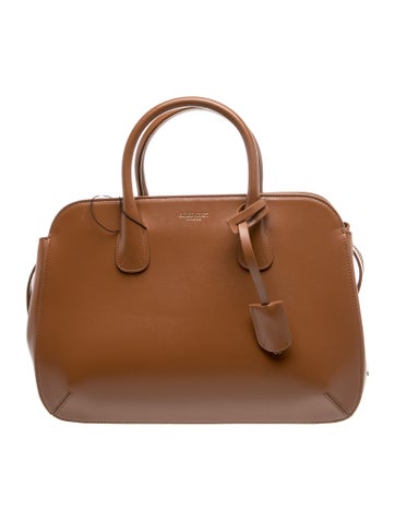 Leather Top Handle Bag w/ Tags