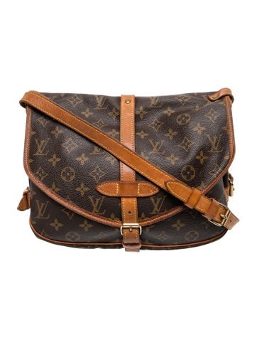Louis Vuitton LV Monogram Saumur 30