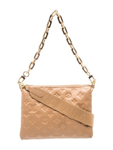 LV Monogram Embossed Monogram Coussin Shoulder Bag PM