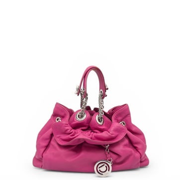 Patent Leather Top Handle Bag