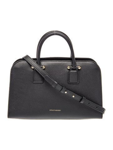Leather Top Handle Bag