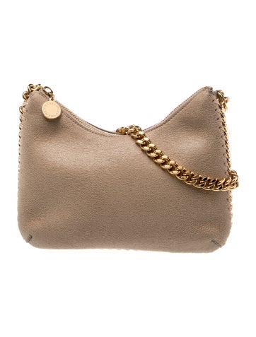 Vegetarian Suede Falabella Zip Mini