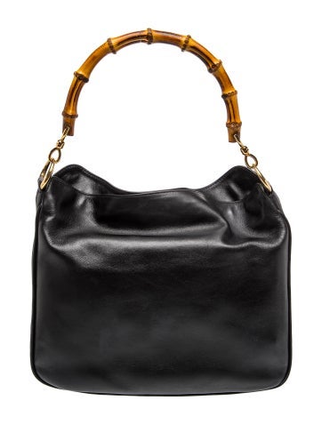 Bamboo Top Handle Bag Vintage