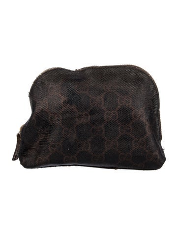 GG Canvas Clutch