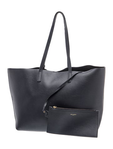 Leather Shopping Tote Bag